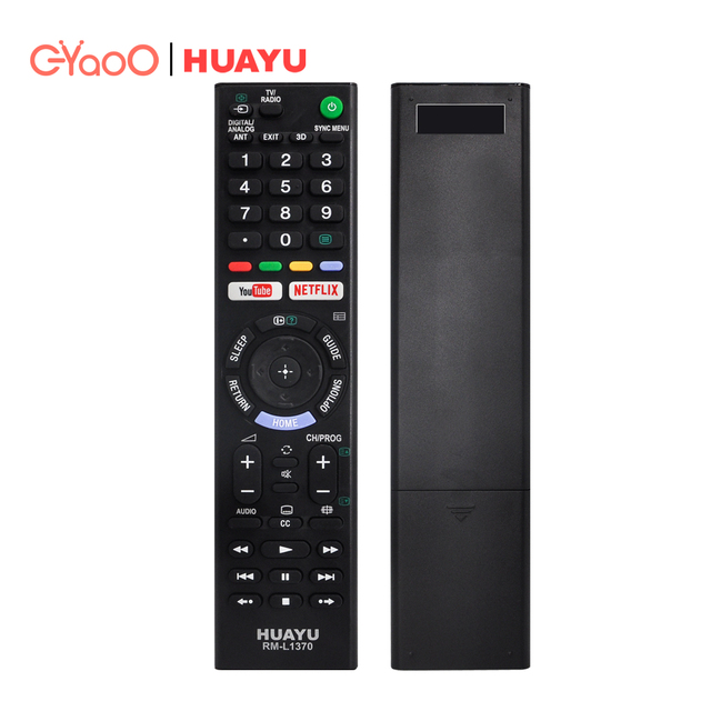 HUAYU RM-L1370 Universal TV Remote Controls for Sony youtube Control Remote