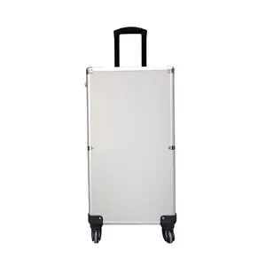 Valise à roulettes cabine vintage de marque personnalisée koffer valise de voyage ensembles de bagages en PC valises de voyage