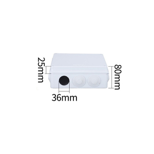 Caja de Conexiones Impermeable IP65 de 200x200x80mm, Plástico ABS, Pre-perforada con 12 Orificios, Tapones de Goma y Tira de Sellado Integrada para Exteriores - Product Image 5