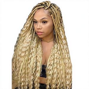 Capelli Remy Russi Ricci Biondi Grezzi Non Trattati, Onda Profonda, Tinti, 16 Pollici, 50g, Doppia Trama per Macchina Intrecciatrice, Vendita all'Ingrosso - Product Image 3