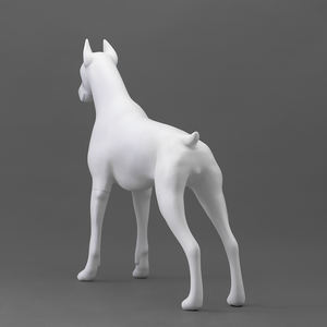 Maniquí de perro Doberman realista para Sudadera con capucha para perro - Product Image 3