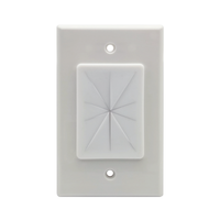 Plaque murale flexible en silicone pour passage de câbles, norme américaine 1 gang