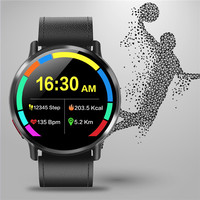 Montre connectée DM19 4G ronde avec écran OLED de 1,88 pouces, étanche IP67, grand écran, processeur MTK6739 quadricœur, Android, caméra <3MP, GPS, WIFI pour