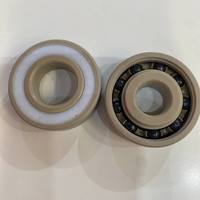Roulements de moulinet de pêche hybrides en céramique SR168 SR4 SR2 Series P0, en acier de précision, entièrement étanches, à faible friction et graissés
