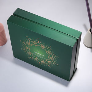 Boîte en carton premium avec impression CMYK du logo personnalisé, couvercle et base, pour coffret cadeau cosmétique avec insert en mousse - Product Image 2