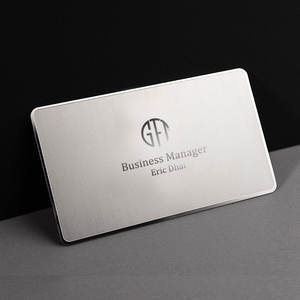 पेशेवर कस्टम धातु एल्यूमीनियम व्यवसाय लोगो के साथ कार्ड डिजिटल यूव प्रिंटिंग कस्टम व्यवसाय कार्ड - Product Image 4
