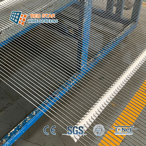 Grille vibrante anti-colmatage à longues fentes, en fil de piano soudé et plié, haute résistance à la traction pour l'exploitation minière - Product Image 4
