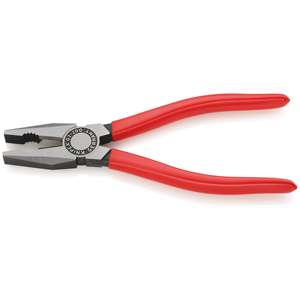 KNIPEX 03 01 200 EAN Alicates combinados recubiertos de plástico negro atramentado 200 mm - Product Image 2