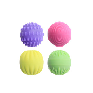 Balles magnétiques sensorielles en silicone Longcheng 3,9 cm, jouet élastique anti-stress pour enfants de 2 à 4 ans, unisexe - Product Image 4