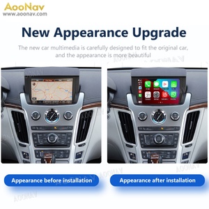 Decodificador Linux AOONAV con Mirror Link para Cadillac CTS 2009-2012, Apple CarPlay Inalámbrico, Android Auto, Actualización de Pantalla OEM - Product Image 3