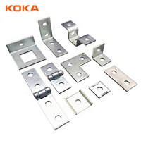 Accessoires de fixation pour profilés, support fendu en acier inoxydable SS304 SS316 pour profilé Unistrut