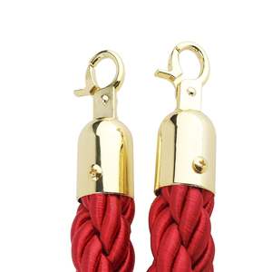 NovelBee 2 Pezzi Barriere Stradali Intrecciate in Acciaio Inox da 1,5 Metri con Ganci Dorati Zincati e Verniciati a Polvere, Facili da Assemblare - Product Image 3