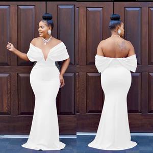 <span class=keywords><strong>2026</strong></span> Off Shoulder Vrouwen Sexy Feest Zeemeermin Jurk <span class=keywords><strong>Batwing</strong></span> Mouw Dames Lange Jurken Vrouwen Avondjurken Elegant - Product Image 6