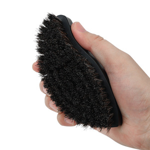 Shoe <b>Brushes</b> Set 5Pcs Pig Hair Synthetic Bristles For Stain Removal Cleaning - Product Image 2