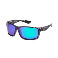 Lunettes de soleil de luxe polarisées pour hommes, monture carrée légère et durable, confortables pour l'extérieur, personnalisables pour le sport