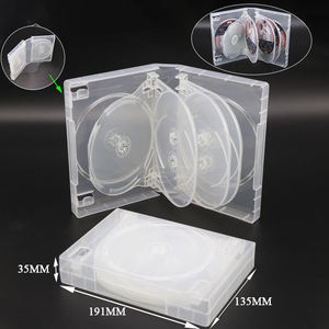Custom PP Plastic DVD Case Multi Disc <b>Storage</b> <b>Box</b> for Car CD VCD Wedding Record Transparent Cover Insert - Product Image 5