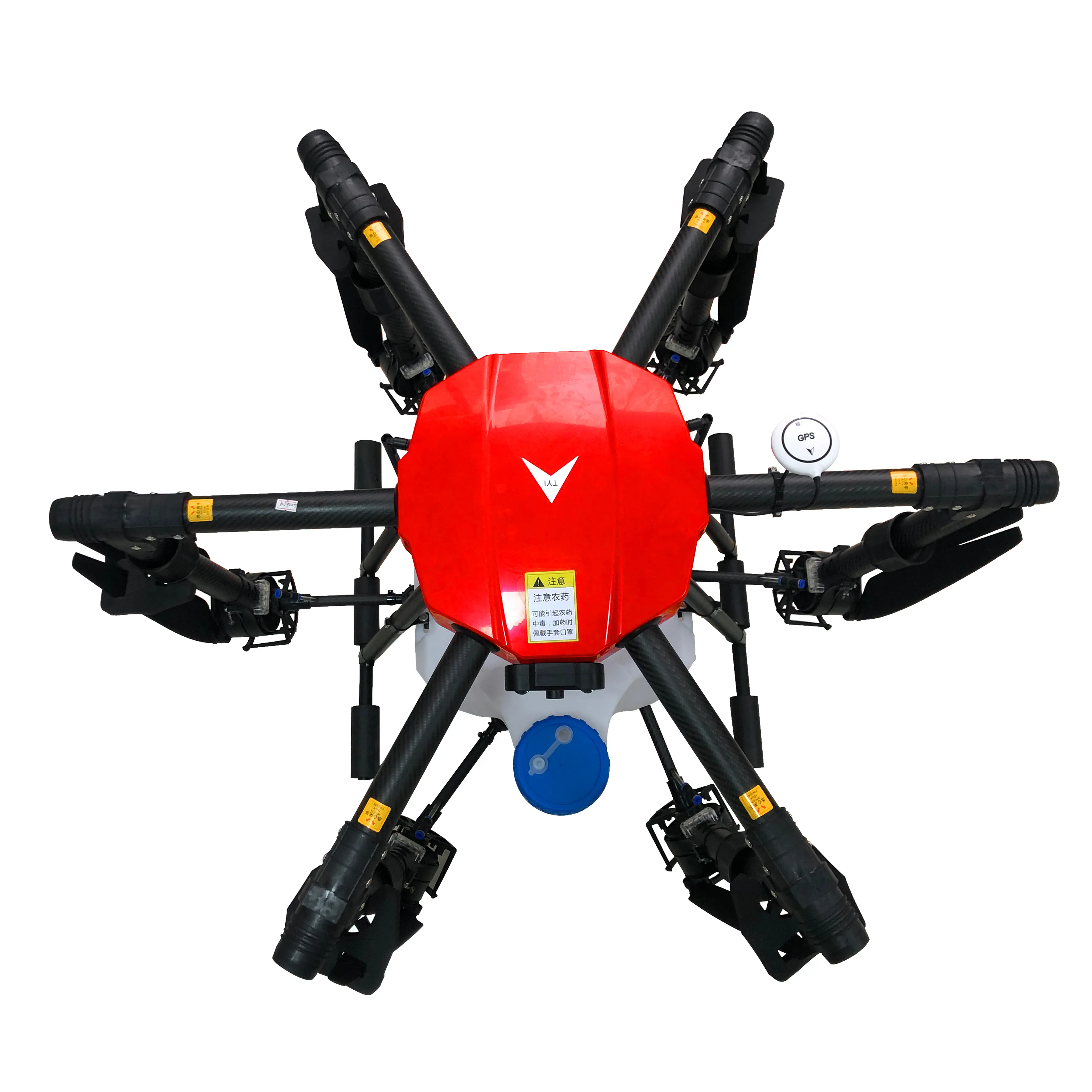 Professional agriculture drone sprayer frame Tank 16L 6 axis sprayer drone agriculture helicopter agriculture drone