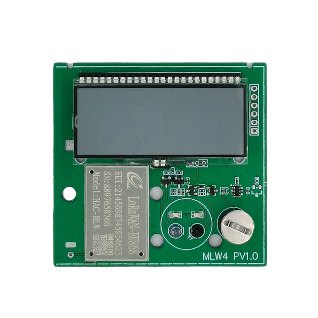 LoRaWAN Wireless Water Meter Automatic Remote Reading 433/868/915MHz Ultrasonic AMR LCD Sensor Module IoT Featuring SX1262