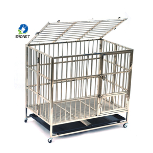 EUR VET moda ve güçlü yeni özelleştirilmiş alüminyum profilleri çerçeve için katlanabilir köpek kafesi evcil hayvan kafesi Chien kafes köpek kulübesi - Product Image 3