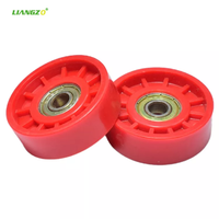 Pièces de roue à roulettes en plastique