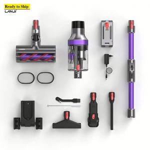 RTS S702 8-en-1 Aspirateur de tapis sans fil Aspirateur de voiture à main électrique pour le nettoyage intérieur Type Cyclone sans sac - Product Image 2