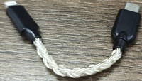 Adaptateur audio Type C vers Lightning, câble tressé plaqué argent, connecteur métallique, iPhone Apple DAC AMP HiFi, dongle portable sans perte