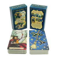 Impression de cartes de tarot sur mesure, design personnalisé, haute qualité, OEM acceptable, jeu de cartes oracle avec guide.