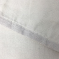 Pochette réutilisable en coton et lin blanc, sac anti-poussière doux pour vêtements, sac en tissu à cordon, sacs artisanaux en coton et lin avec logo personnalisé et sérigraphie