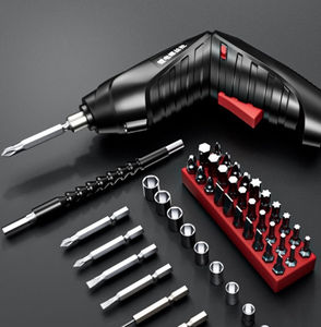 DIY 소형 가구 설치 변형 배터리 용 미니 산업용 무선 드라이버 세트 45pc USB 드라이버 기계 - Product Image 6