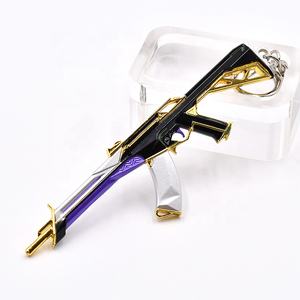 Prime Vandal shoot <span class=keywords><strong>action</strong></span> game Valorant <span class=keywords><strong>mini</strong></span> pistolet en métal modèles porte-clés 12 cm cadeau jouet en stock par la fabrication en Chine - Product Image 4
