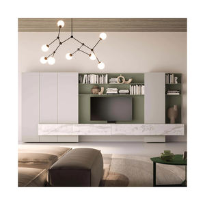 <span class=keywords><strong>Meuble</strong></span> <span class=keywords><strong>TV</strong></span> Maison Villa Chambre à coucher de luxe Armoire murale avec <span class=keywords><strong>cheminée</strong></span> suspendue Design moderne <span class=keywords><strong>Meuble</strong></span> <span class=keywords><strong>TV</strong></span> haute qualité en métal - Product Image 3