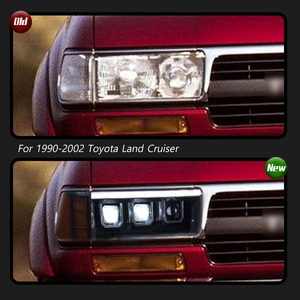 Clignotants à LED TYPY pour le bloc optique du Toyota Land Cruiser LC80 2002 - Product Image 3