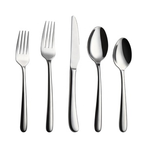 Wholesale High Quality 4-5 Piece Luxury Cutlery Set Dishwasher <b>Safe</b> Stainless Steel Flatware <b>for</b> <b>Home</b> Use or Weddings/Hotels - Product Image 6