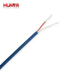 Pvc insulated thermocouple extension cable 20awg type k j e b n t r s type k/j/e/n/t/r/s/b fiberglass/silicone/pvc compensation cable