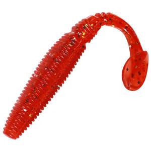 9.5cm 6 cái/túi mềm wobblers Mồi Câu Cá Worm Mồi câu cá mồi mái chèo đuôi Shad thu hút loại mới mềm mồi - Product Image 1
