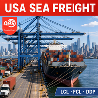 Compagnie de transport maritime, ligne complète Chine-USA, livraison DDP à Norfolk, service d'expédition de fret