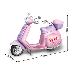 KSF roue libre moto voiture filles poupée jouets voiture ensemble semblant jouer jouets pour enfants beauté ensemble bébé poupée pour fille enfants jouets - Product Image 2