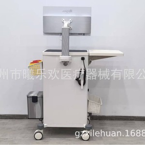 รถเข็นคอมพิวเตอร์สำหรับตรวจเยี่ยมผู้ป่วย รุ่น Joyful Abundance SLV-G103 พร้อมจอภาพและลิ้นชักเก็บของ - Product Image 5