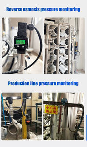 Trasmettitore di Pressione Digitale Intelligente <span class=keywords><strong>4</strong></span>-<span class=keywords><strong>20mA</strong></span> con Display, Sensore di Pressione Differenziale ad Alta Precisione, Resistente alle Alte Temperature - Product Image 3