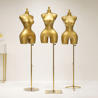 Mannequin torse grande taille européen-américain, présentoir demi-corps pour lingerie BBL, idéal pour les magasins de vêtements féminins