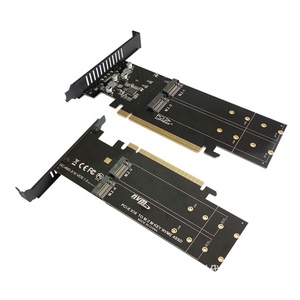 4 Bay PCIe 3,0x16 A M.2 M key 4 Bay NVMe RAID Tarjeta de expresión X16 PCIe 3,0 NVMe tarjeta de expansión - Product Image 6