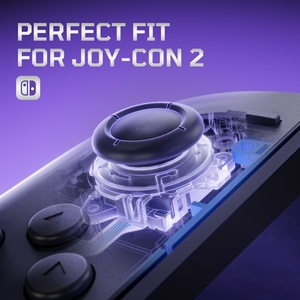 Extremerate ที่ชัดเจน3D จอยสติ๊กสำหรับ Nintendo SWITCH 2 joycon - Product Image 5