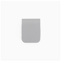 Marque-page magnétique en cuir PU souple gaufré, porte-livre rectangulaire transfrontalier, cadeau de lecture, porte-page, porte-notes