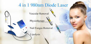 Láser de Diodo de 980nm para Eliminación Vascular, Tratamiento de <span class=keywords><strong>Arañas</strong></span> <span class=keywords><strong>Vasculares</strong></span>, Enrojecimiento Facial y Capilares - Product Image 6