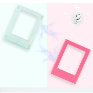 Cadre photo miniature en acrylique pour réfrigérateur, aimant personnalisé en plastique <span class=keywords><strong>2x3</strong></span>, <span class=keywords><strong>Polaroid</strong></span> Instax - Product Image 5