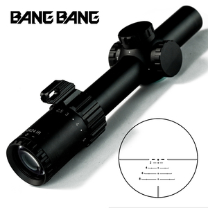 กล้องส่องทางไกล BANGBANG 1-5x24 IR SFP อลูมิเนียม ขนาดหลอด 30 มม. กระจก ED คุณภาพพรีเมียม สำหรับการล่าสัตว์และการฝึกซ้อมกลางแจ้ง - Product Image 4