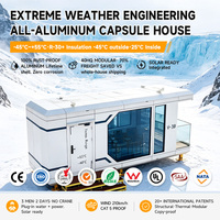 Maison Capsule Modulaire OEM sur Mesure pour Usine, Fourniture en Gros pour Parc de Caravanes, Camping et Projet de Resort de Glamping de Luxe
