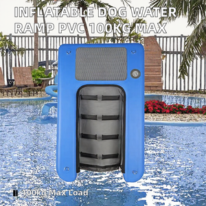 Rampa de Agua Inflable para Perros OEM, Plataforma Flotante de PVC Antideslizante para Acceso a Piscinas para Mascotas, para el Hogar, Resorts y Hoteles - Product Image 2