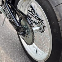 Vélo Moteur Chopper OEM en Stock, 24 Pouces, Moteur à Essence 50cc