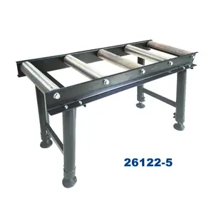 Heavy Duty Roller Conveyor Table Roller Stand for Saws Feeding Material Roller table